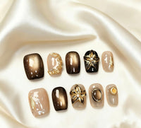 Artistic Press-On Nails