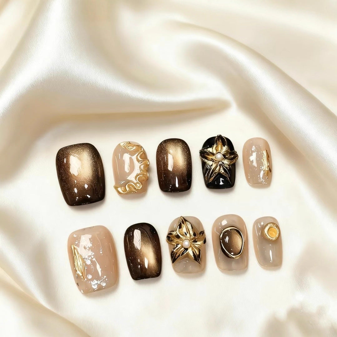 Artistic Press-On Nails