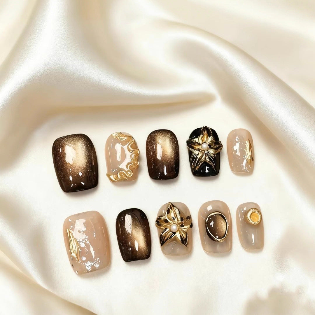 Artistic Press-On Nails