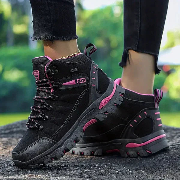 AuroraTrail Women's Wide Fit Winter Hiking Boots With Arch Support