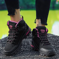 Botas Anchas de Invierno para Mujer con Soporte de Arco para Senderismo