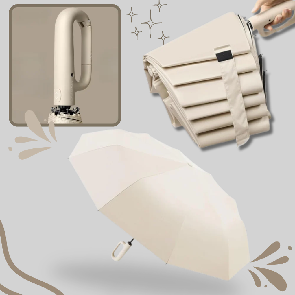 Parapluie à ouverture automatique - Design fiable avec protection contre les intempéries
