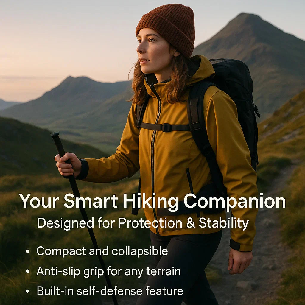 Automatic Walking Stick for Self-Defense for Urban Safety