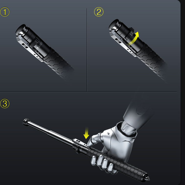 Automatic Walking Stick for Self-Defense for Urban Safety