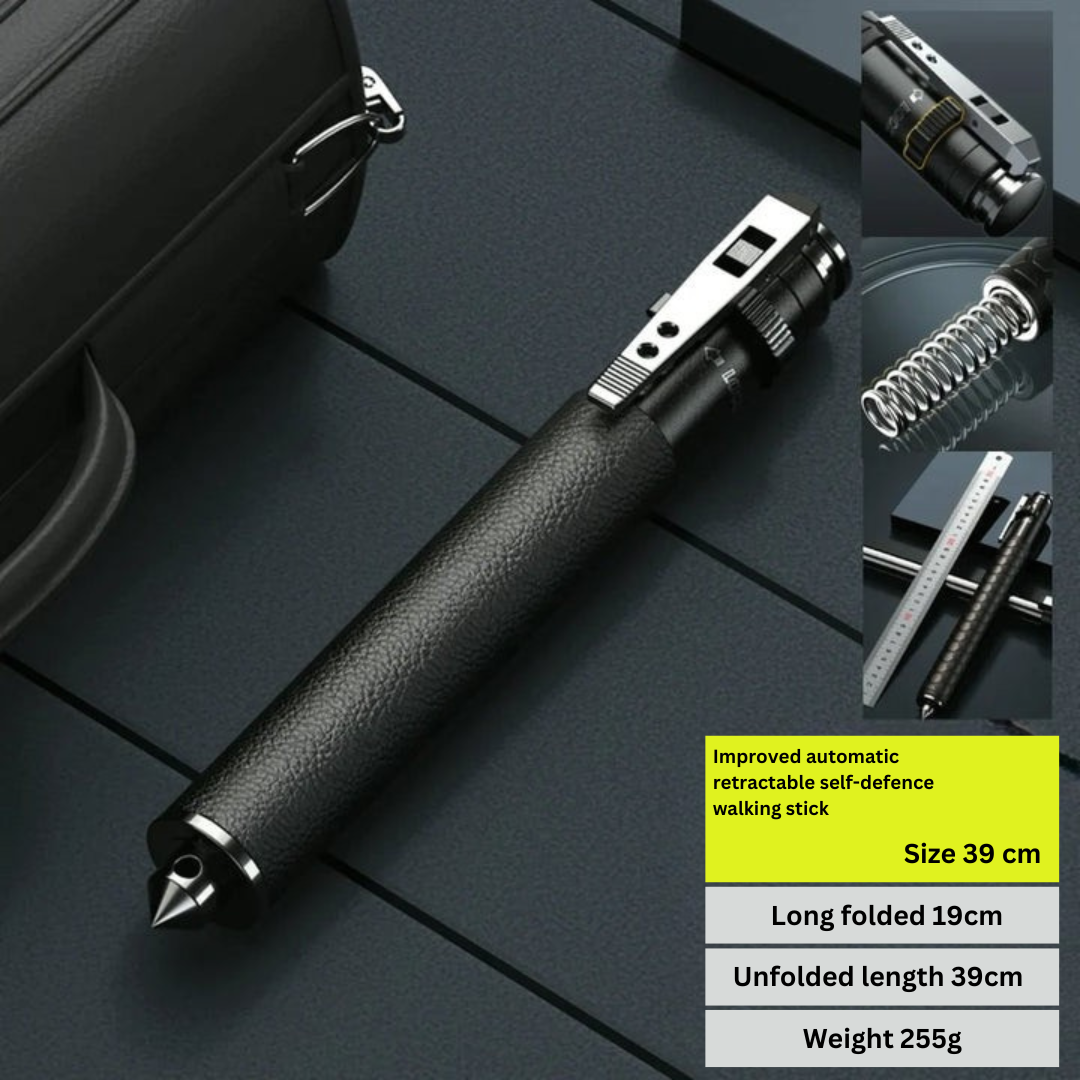 Automatic Walking Stick for Self-Defense for Urban Safety