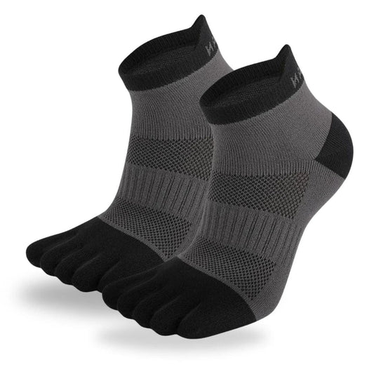 Barefoot Toe Socks | Mesh & Elastic Fiber Blend | Stretchy Unisex Everyday Socks with Individual Toes
