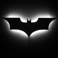 Luz LED de Pared Batman con Control Remoto Inalámbrico y Cambio de Color