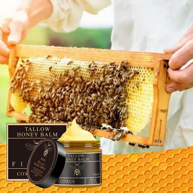Beef Tallow Beeswax and Honey Face Cream