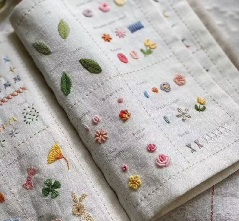 Beginner to Expert Embroidery Stitch Practice Kit