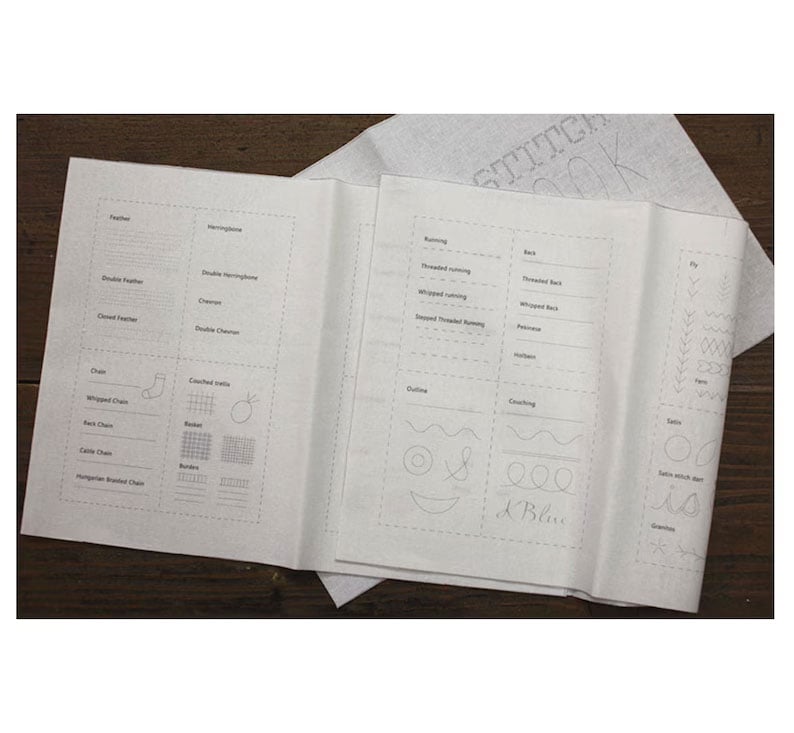 Beginner to Expert Embroidery Stitch Practice Kit