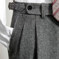 Pantalones de trabajo con cinturón para un estilo elegante y cómodo