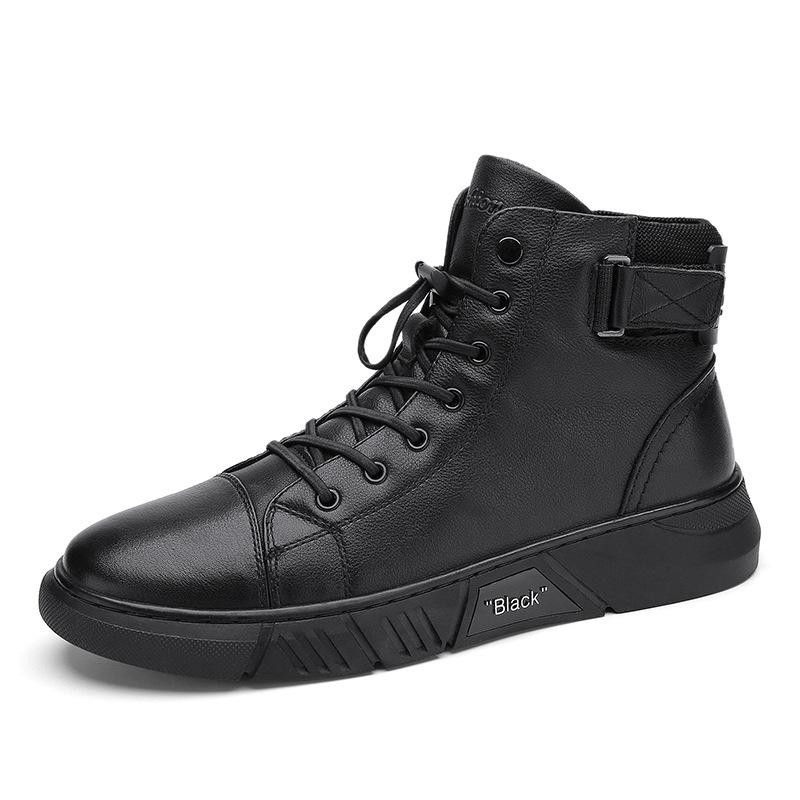 Black Handcrafted Leather Boots