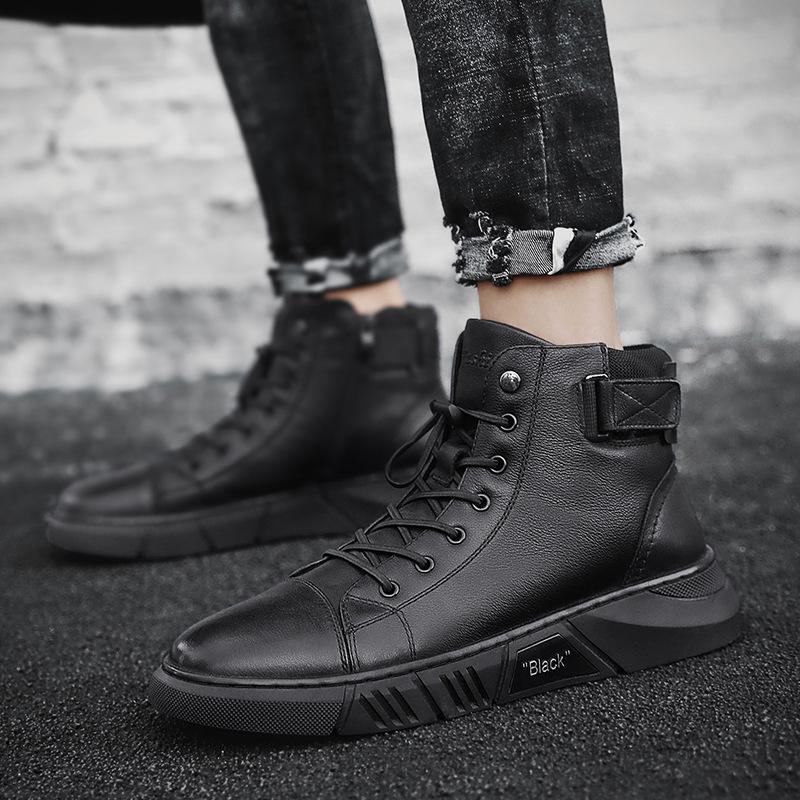 Black Handcrafted Leather Boots