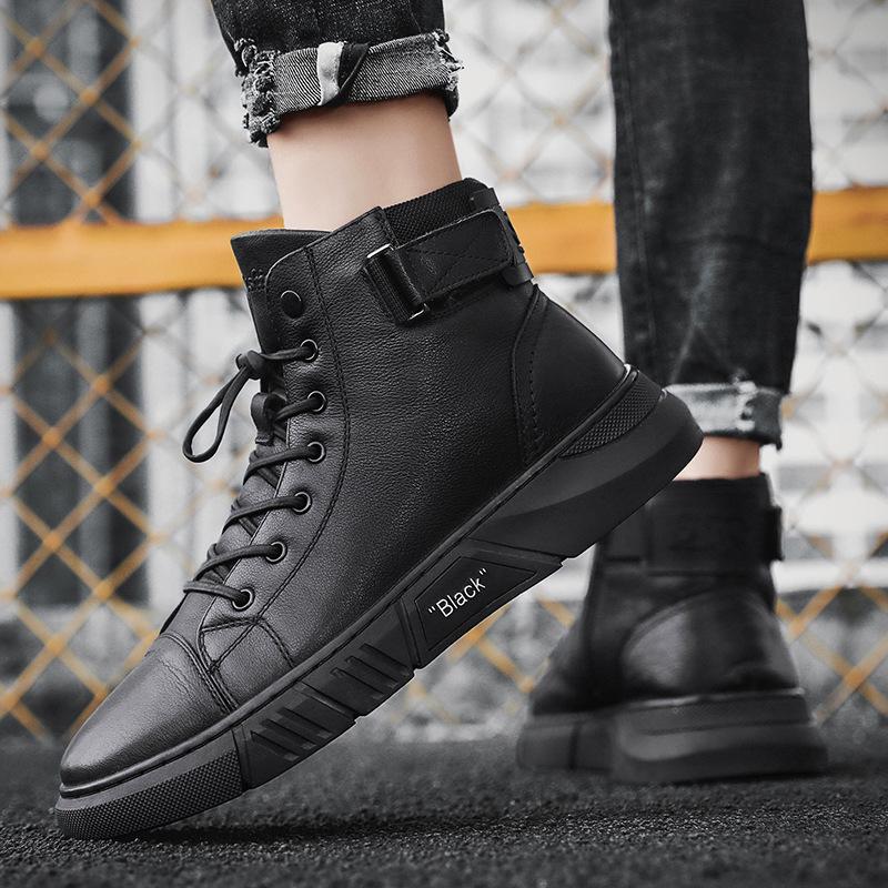 Black Handcrafted Leather Boots