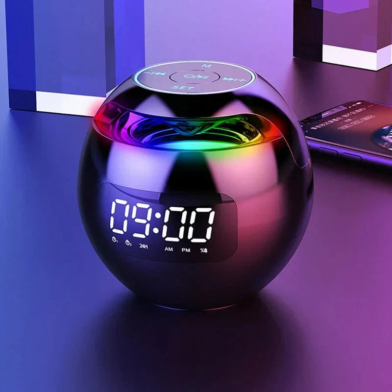 Bluetooth Alarm Clock – Smart LED Screen with Wireless Music