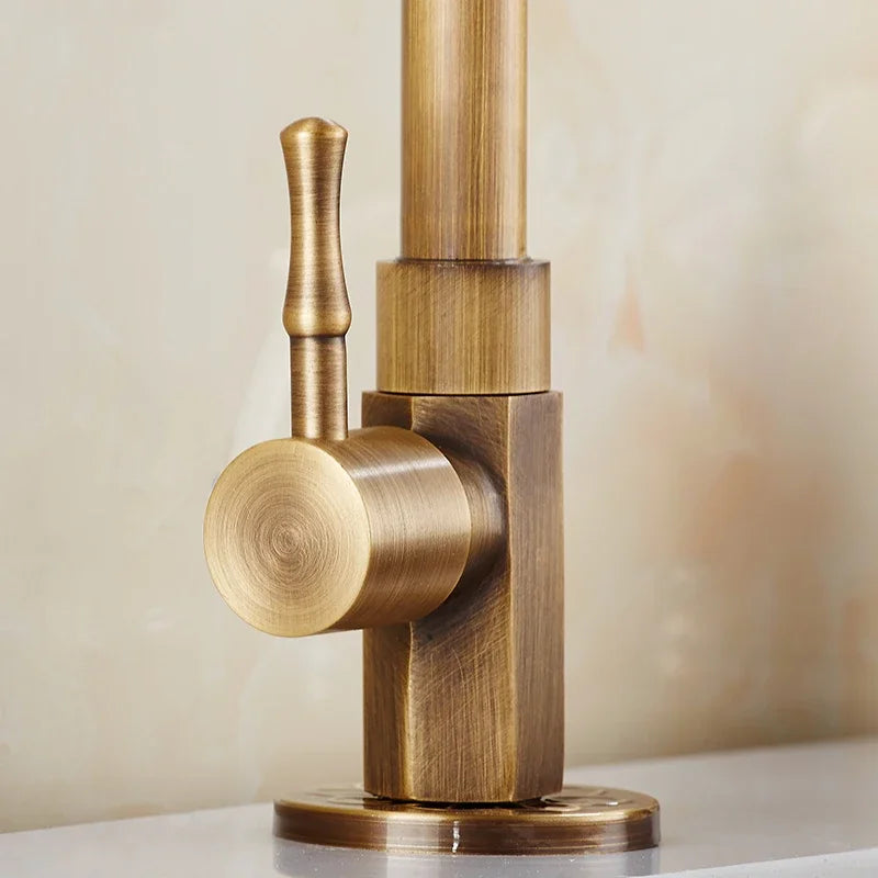 Brass Kitchen Faucet