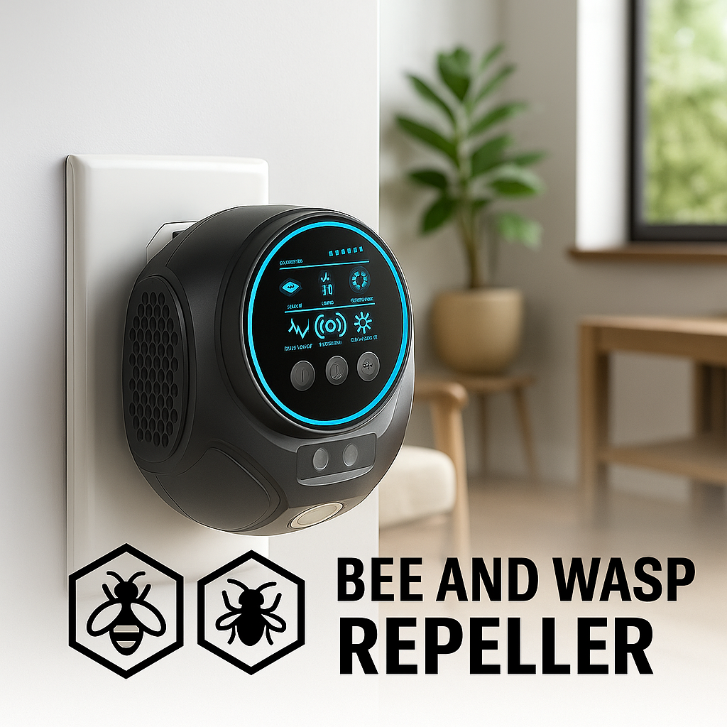 Breevo Ultrasonic Bee & Wasp Repellent For 360 Coverage