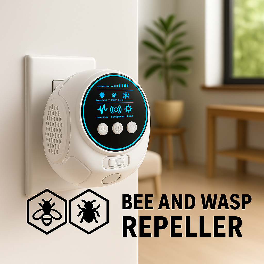 Breevo Ultrasonic Bee & Wasp Repellent For 360 Coverage