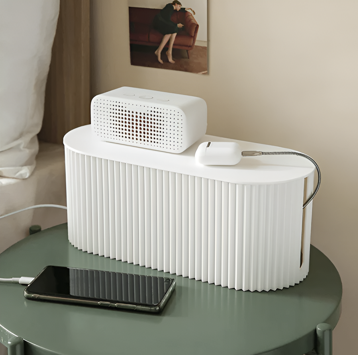 Cable Management Box with Lid