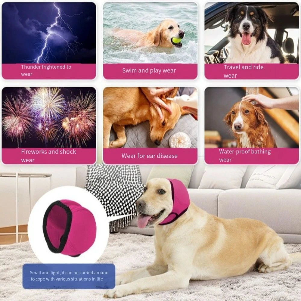 Protège-oreilles apaisants pour chien, réduction du bruit et soulagement de l’anxiété