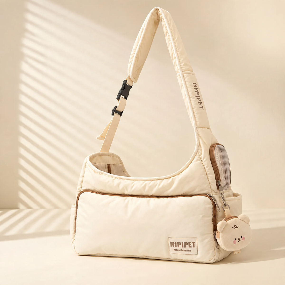 Canvas Pet Carrier Tote Bag for Cats and Small Dogs