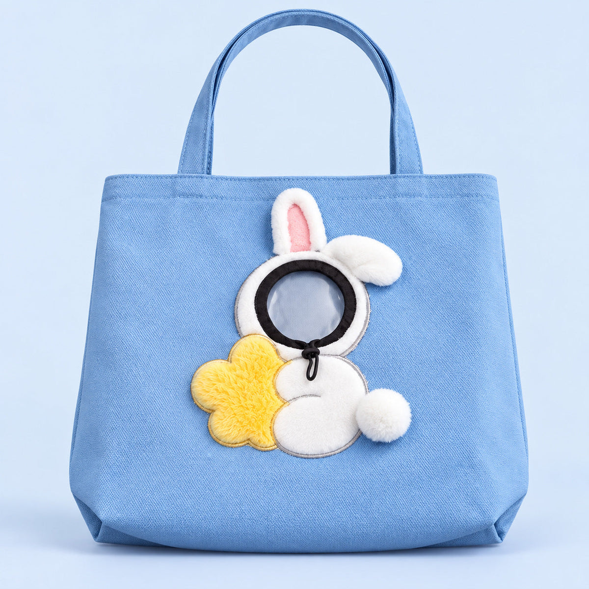 Canvas Pet Carrier Tote Bag for Cats and Small Dogs