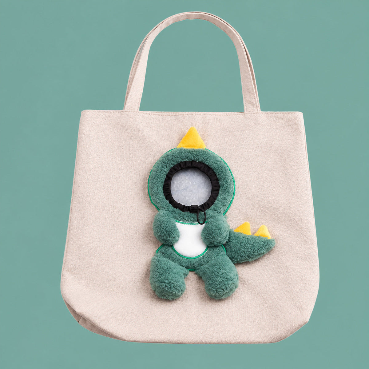 Canvas Pet Carrier Tote Bag for Cats and Small Dogs