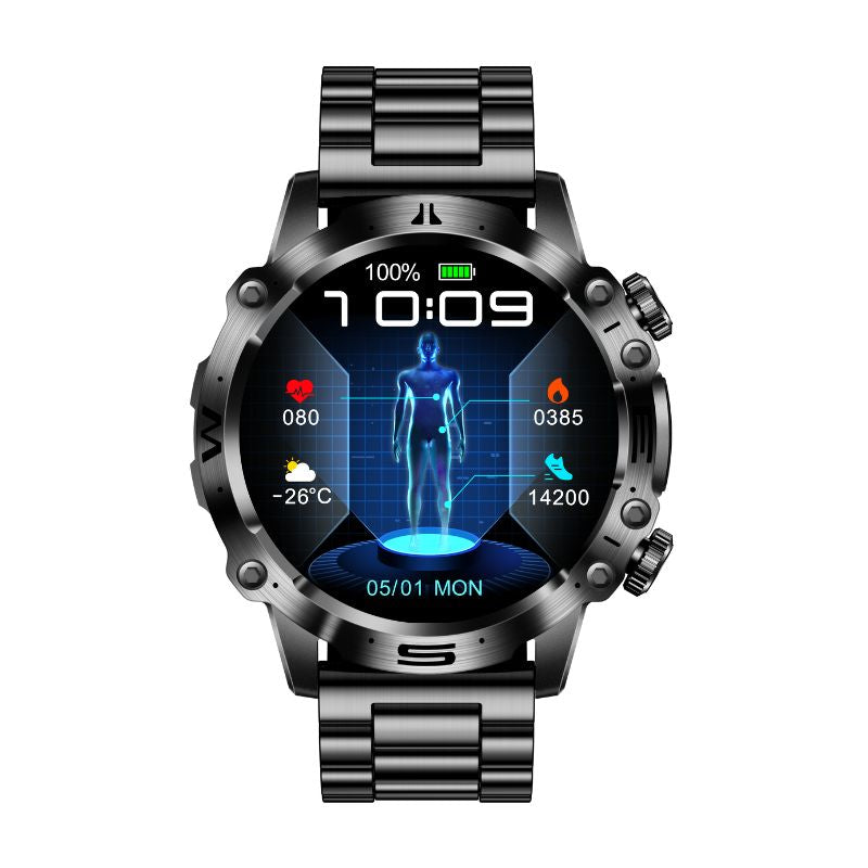 CardioNova | ECG, Blood Sugar And Blood Pressure Health Sports Watch