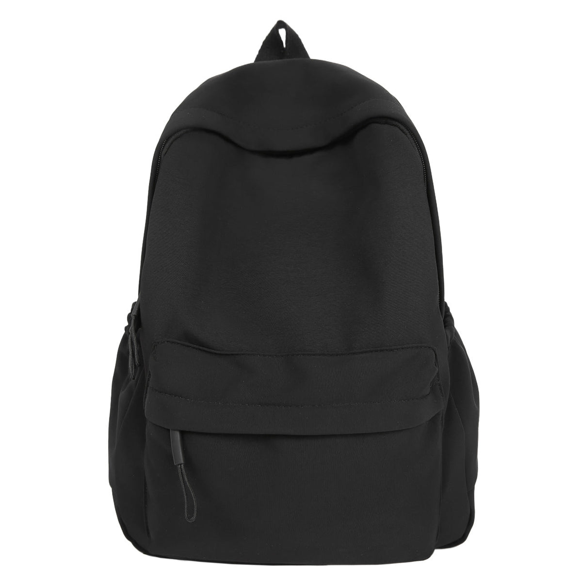 Sac à dos décontracté avec poches latérales modulables et structure organisée