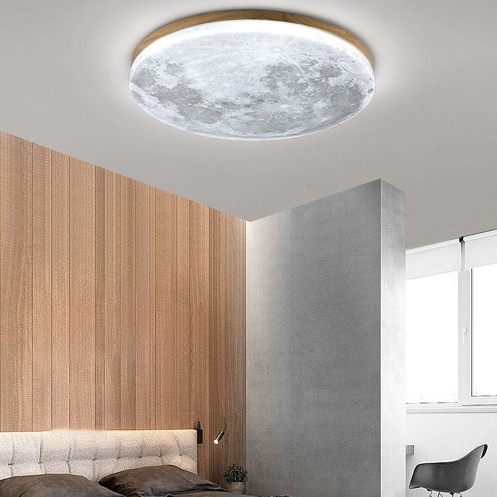Ceiling Lamp with Moonlight for Modern Interiors