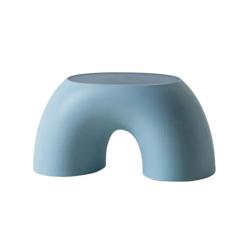 Children's Rainbow-Shaped Plastic Stool