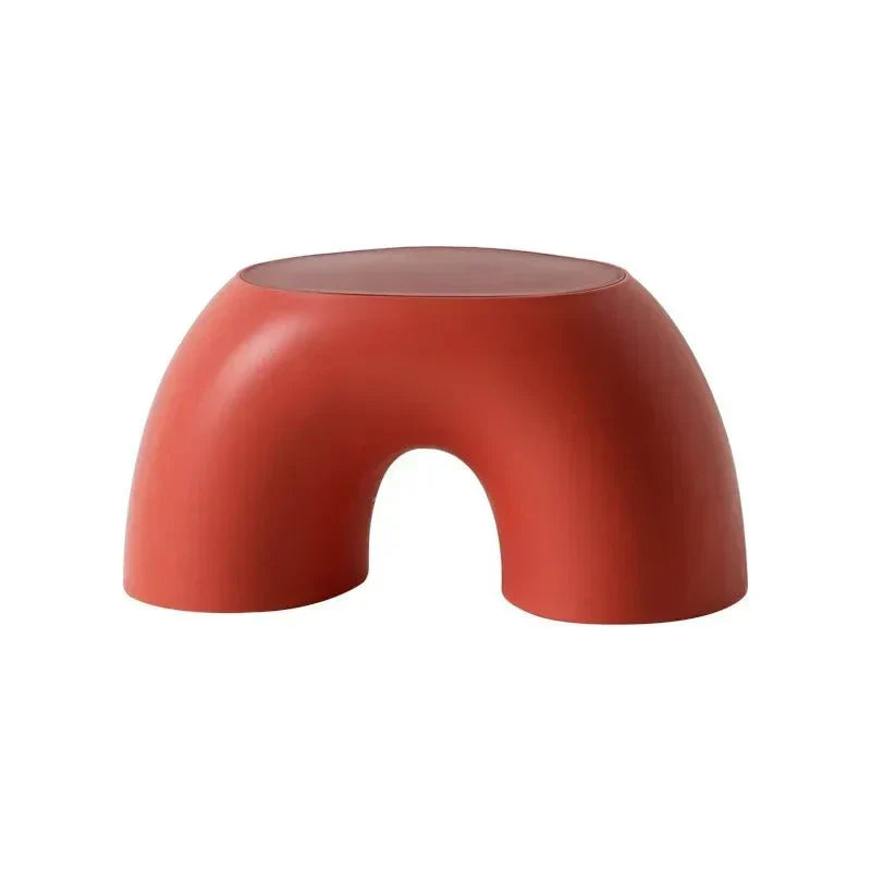 Children's Rainbow-Shaped Plastic Stool