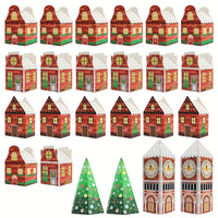 Christmas Advent Calendar Boxes – Festive Gingerbread House Packaging