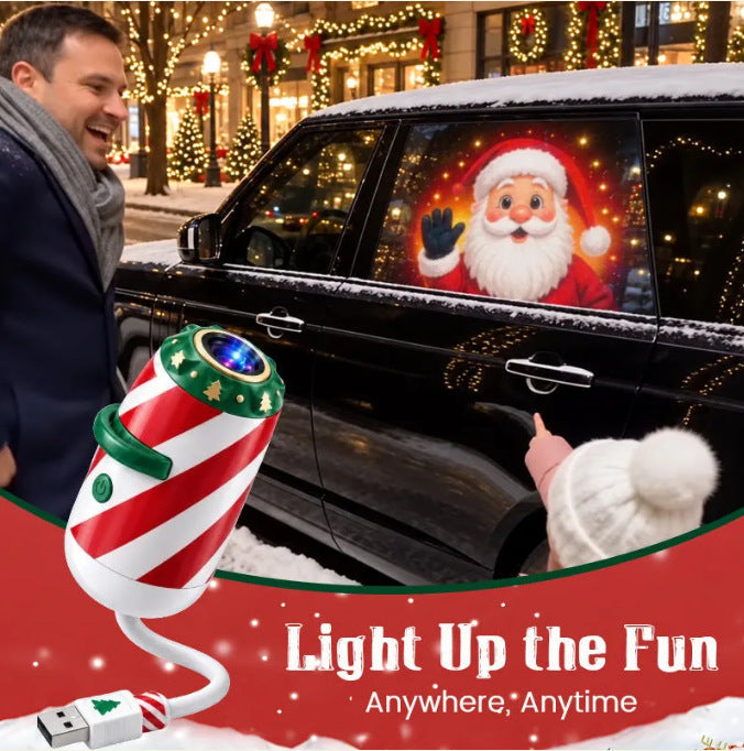 Christmas Car Projector Light with Festive Patterns