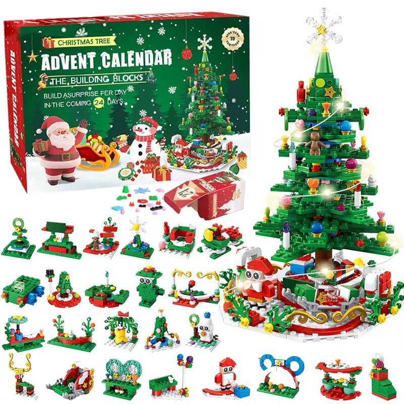 Christmas Tree Advent Calendar 2026 – DIY Holiday Decoration Building Set