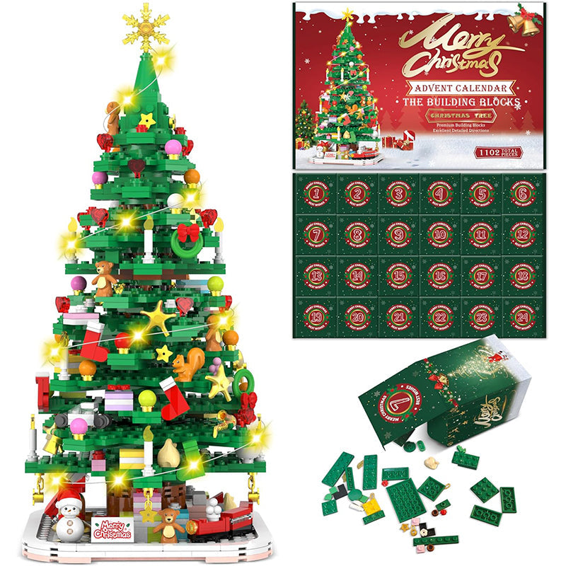 Christmas Tree Advent Calendar 2026 – DIY Holiday Decoration Building Set