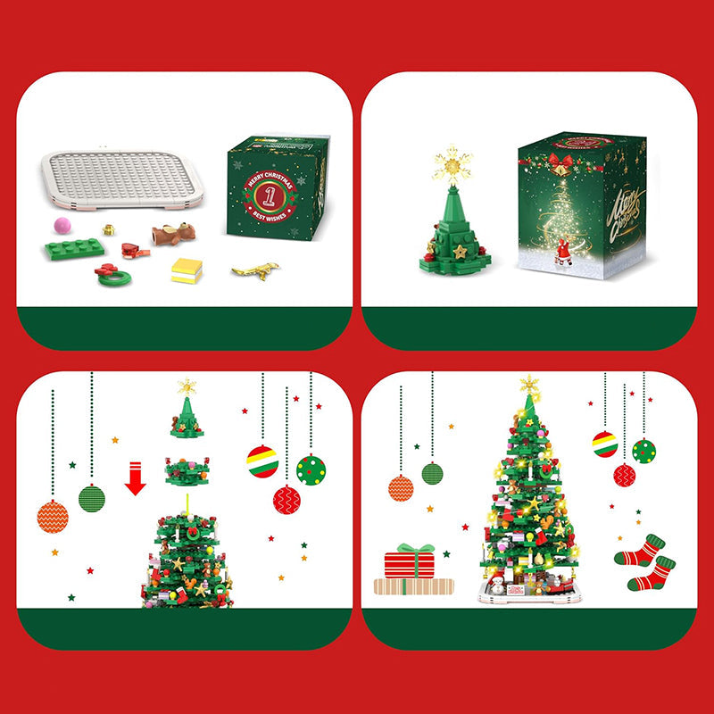 Christmas Tree Advent Calendar 2026 – DIY Holiday Decoration Building Set