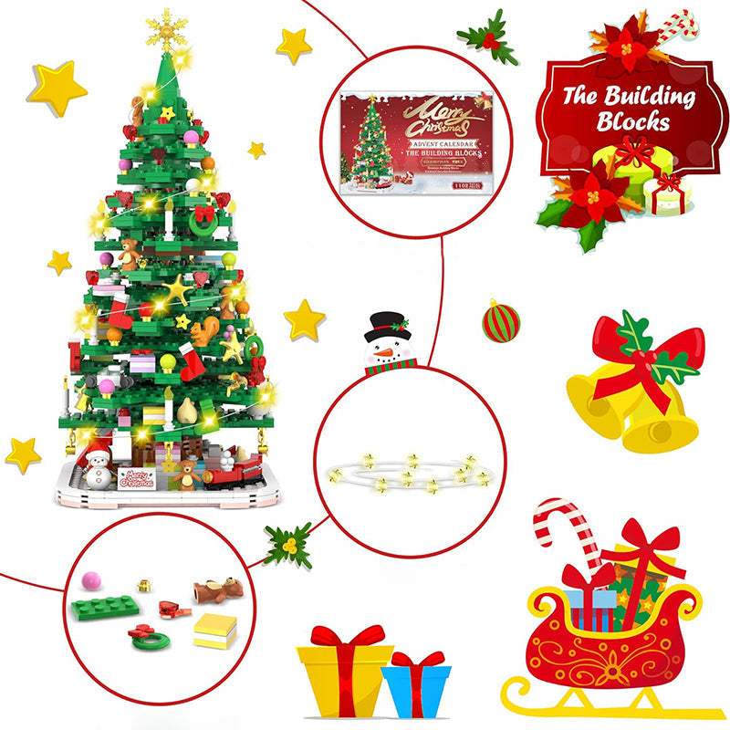 Christmas Tree Advent Calendar 2026 – DIY Holiday Decoration Building Set