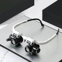 Gafas Lupa LED con Zoom 8x, 15x, 23x