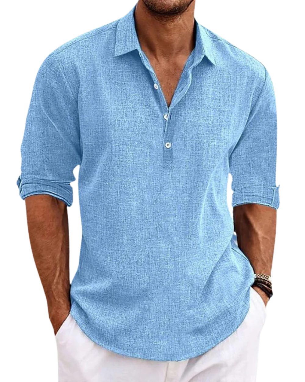 Classic Button-Front Shirt