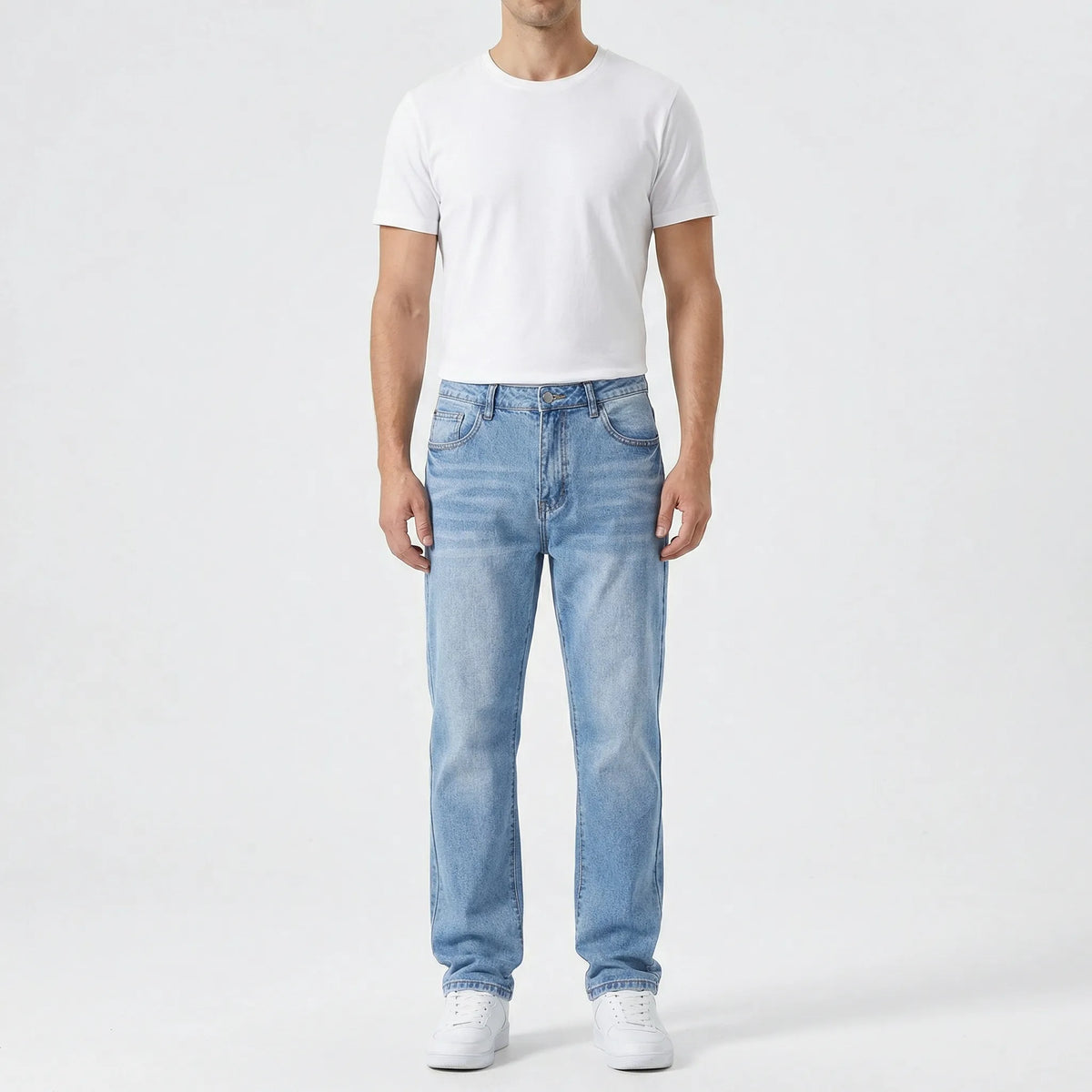 Classic Straight-Leg Pants