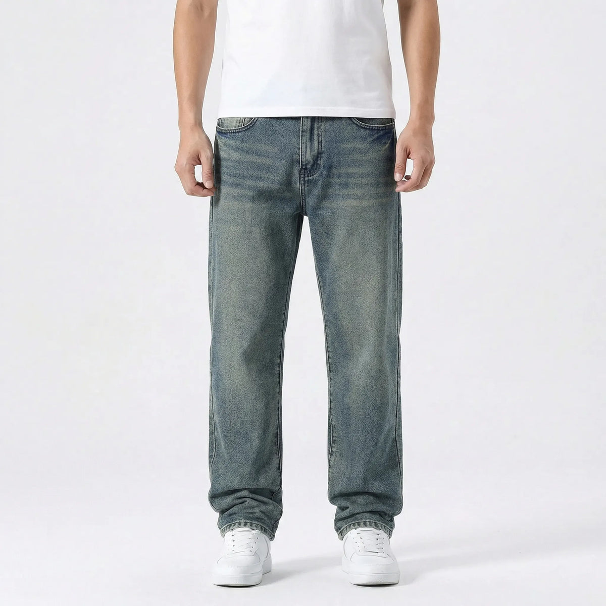 Classic Straight-Leg Pants