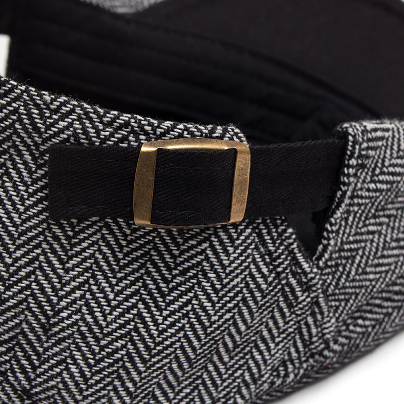 Classic Textured Flat Cap