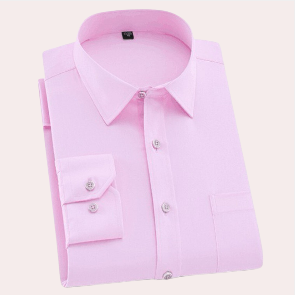 Chemise classique infroissable pour homme - printemps 2026