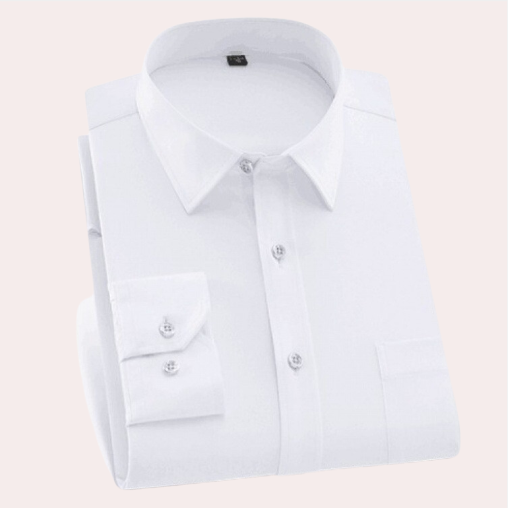 Chemise classique infroissable pour homme - printemps 2026