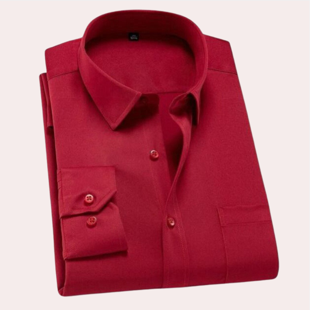 Chemise classique infroissable pour homme - printemps 2026