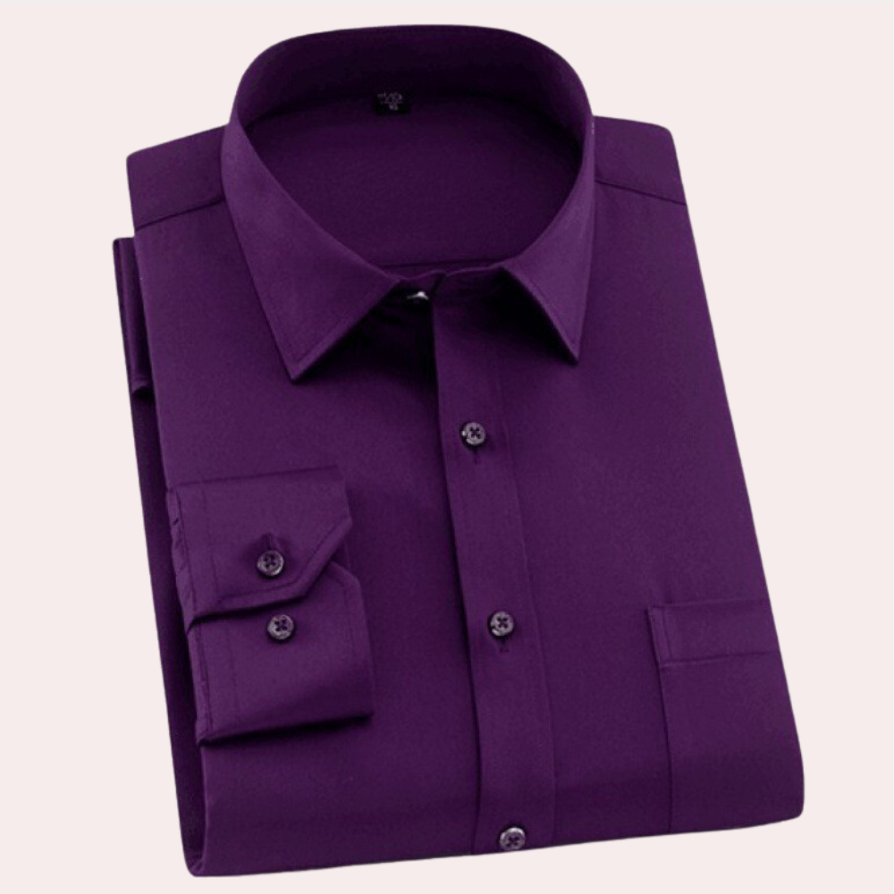 Chemise classique infroissable pour homme - printemps 2026
