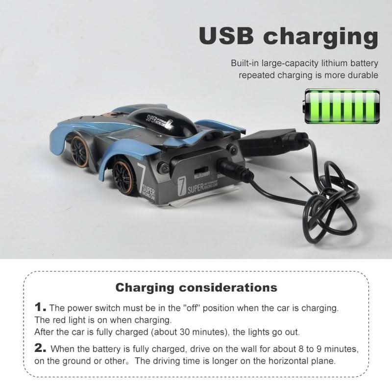 CLIMBIX – RC Stunt Car for Wall and Ceiling Driving