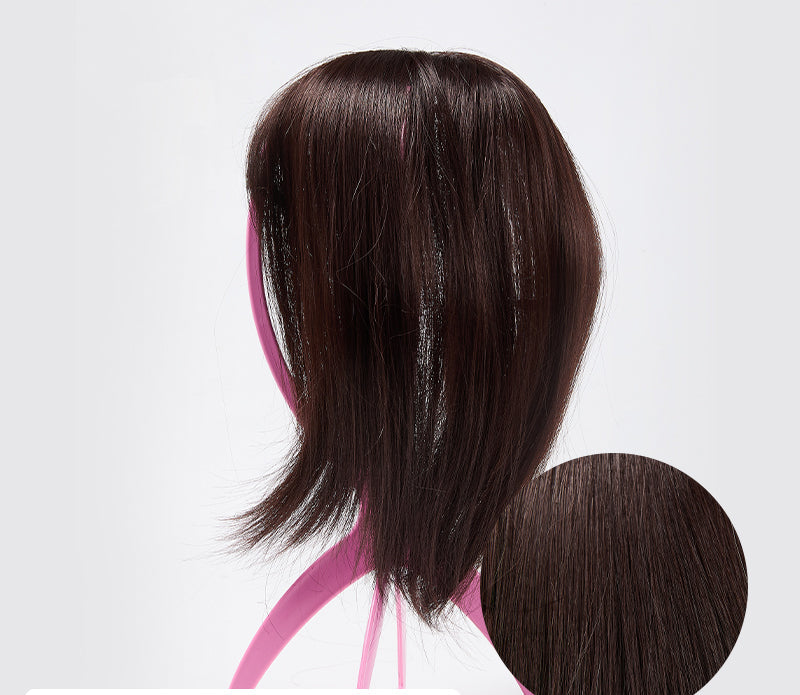 Clip-In Hair Topper with Bangs