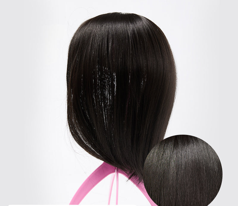Clip-In Hair Topper with Bangs